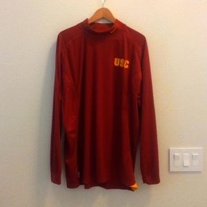USC Nike Fit Dry XL long sleeve mens top